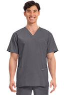 Cherokee Men's V-Neck Top. Item WW695T in CK WW PROFESSIONALS Collection. Live Chat for Bulk Discounts.