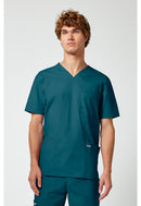 Cherokee Men's V-Neck Top. Item WW695 in CK WW PROFESSIONALS Collection. Live Chat for Bulk Discounts.