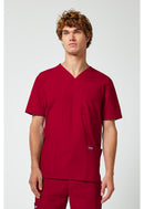 Cherokee Men's V-Neck Top. Item WW695 in CK WW PROFESSIONALS Collection. Live Chat for Bulk Discounts.