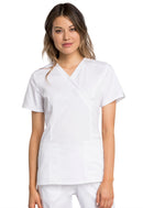 Cherokee Mock Wrap Top. Item WW775AB in CK WW REV TECH Collection. Live Chat for Bulk Discounts.