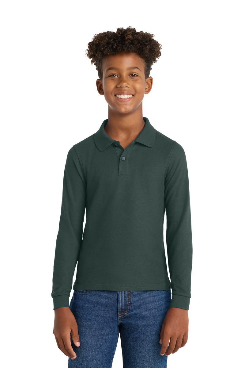 Port Authority ®  Youth Long Sleeve Silk Touch Polo.  Y500LS