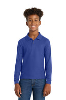 Port Authority ®  Youth Long Sleeve Silk Touch Polo.  Y500LS