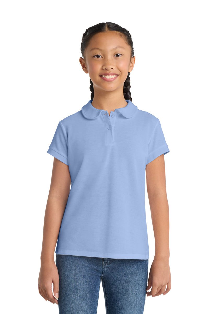 Port Authority ®  Girls Silk Touch   Peter Pan Collar Polo. YG503