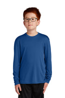 Sport-Tek ®  Youth Long Sleeve PosiCharge ®  Competitor Tee. YST350LS - Royal
