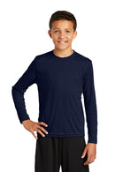 Sport-Tek ®  Youth Long Sleeve PosiCharge ®  Competitor Tee. YST350LS - True Navy