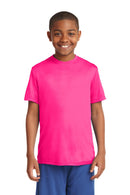Sport-Tek ®  Youth PosiCharge ®  Competitor Tee. YST350 - Neon Pink