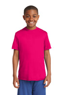 Sport-Tek ®  Youth PosiCharge ®  Competitor Tee. YST350 - Pink Raspberry