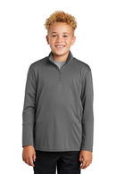 Sport-Tek  ®  Youth PosiCharge  ®  Competitor    1/4-Zip Pullover. YST357