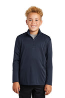 Sport-Tek  ®  Youth PosiCharge  ®  Competitor    1/4-Zip Pullover. YST357