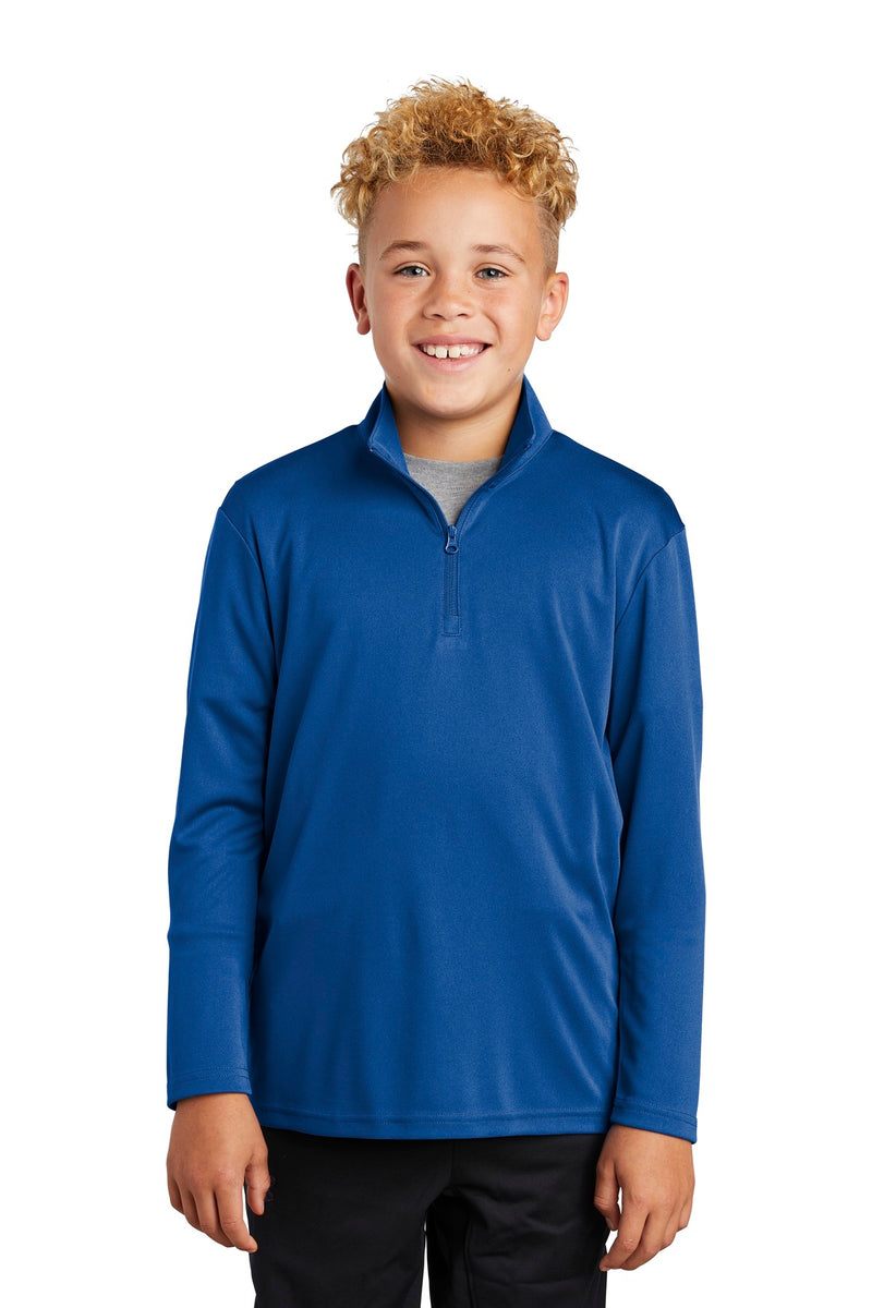 Sport-Tek  ®  Youth PosiCharge  ®  Competitor    1/4-Zip Pullover. YST357
