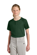 Sport-Tek ®  Youth PosiCharge ®  Competitor   2-Button Henley YST359