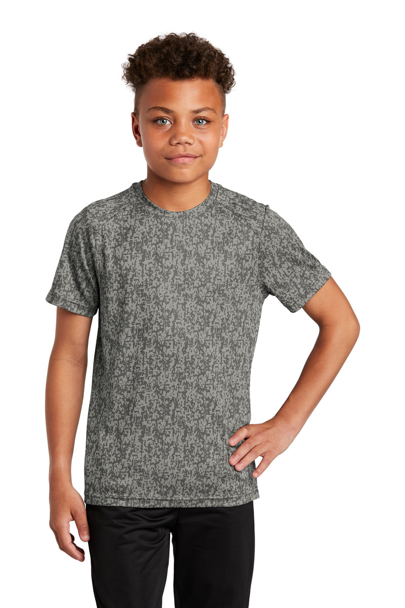 Sport-Tek  ®  Youth Digi Camo Tee. YST460