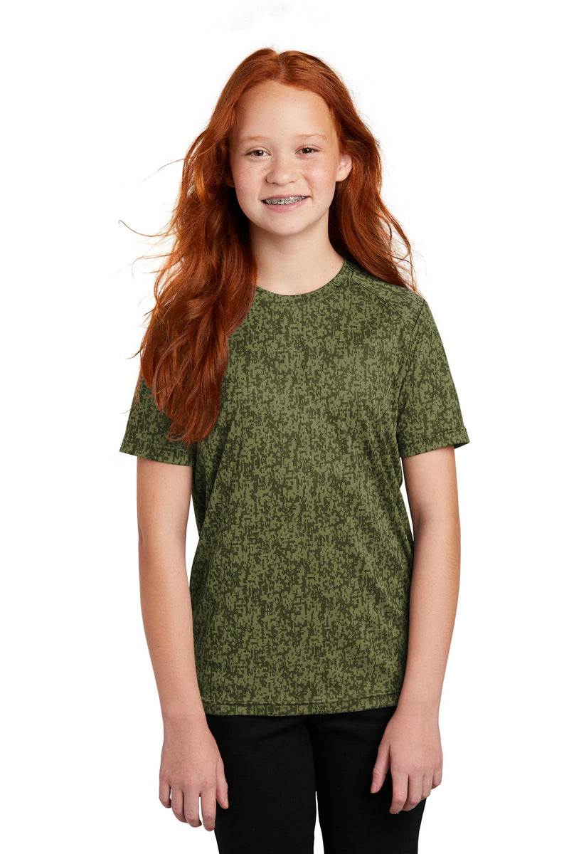 Sport-Tek  ®  Youth Digi Camo Tee. YST460