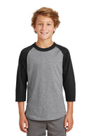 Sport-Tek ®  Youth Colorblock Raglan Jersey.  YT200