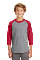 Sport-Tek ®  Youth Colorblock Raglan Jersey.  YT200