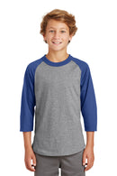 Sport-Tek ®  Youth Colorblock Raglan Jersey.  YT200