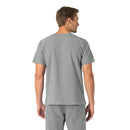Unisex V-Neck 6-Pocket Scrub Top. Live Chat for Bulk Discounts