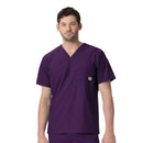 Men's Twill Chest Pocket Scrub Top. Live Chat for Bulk Discounts