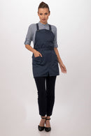 Chef Works Largo Short Bib Apron ABN01W. Live Chat for Bulk Discounts