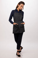 Chef Works Largo Short Bib Apron ABN01W. Live Chat for Bulk Discounts