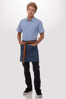 Chef Works Berkeley Half Bistro Snap Apron AHS01S. Live Chat for Bulk Discounts