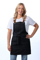 Chef Works Berkeley Short Snap Bib Apron ABS01WS. Live Chat for Bulk Discounts