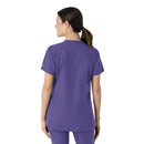 Women's Notch Neck Tunic Scrub Top. Live Chat for Bulk Discounts