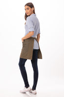 Chef Works Uptown Half Bistro Apron AHN01. Live Chat for Bulk Discounts