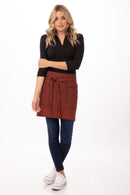 Chef Works Uptown Half Bistro Apron AHN01. Live Chat for Bulk Discounts