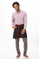 Chef Works Berkeley Half Bistro Snap Apron AHS01S. Live Chat for Bulk Discounts