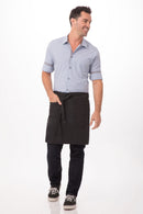 Chef Works Rockford Half Bistro Apron AHWAQ013. Live Chat for Bulk Discounts