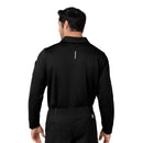 Men's Heavyweight Long Sleeve Polo Scrub Top. Live Chat for Bulk Discounts