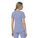 Women's 4-Pocket V-Neck Scrub Top. Live Chat for Bulk Discounts