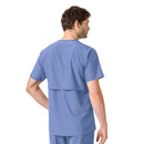 Men's Twill Chest Pocket Scrub Top. Live Chat for Bulk Discounts