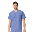 Men's Twill Chest Pocket Scrub Top. Live Chat for Bulk Discounts