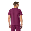 Unisex V-Neck 6-Pocket Scrub Top. Live Chat for Bulk Discounts