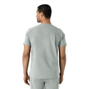 Men's V-Neck Shirttail Scrub Top. Live Chat for Bulk Discounts