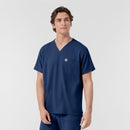 Men's V-Neck Scrub Top. Live Chat for Bulk Discounts