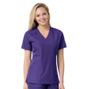 Women's Twill V-Neck Scrub Top. Live Chat for Bulk Discounts