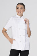 Chef Works Mojave Short Sleeve Chef Coat CBN02W. Live Chat for Bulk Discounts