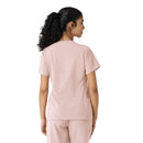 Women's Knit Panel Scrub Top. Live Chat for Bulk Discounts