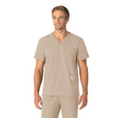 Unisex V-Neck 6-Pocket Scrub Top. Live Chat for Bulk Discounts