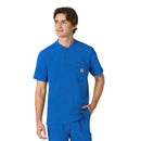 Men's Henley Scrub Top. Live Chat for Bulk Discounts