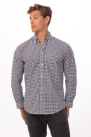 Chef Works Gingham Dress Shirt D500. Live Chat for Bulk Discounts