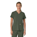 Women's Flex Panel V-Neck Scrub Top. Live Chat for Bulk Discounts