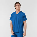 Men's V-Neck Scrub Top. Live Chat for Bulk Discounts