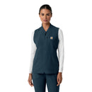 Women's Lightweight Scrub Vest. Live Chat for Bulk Discounts