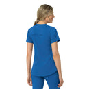 Women's 4-Pocket V-Neck Scrub Top. Live Chat for Bulk Discounts
