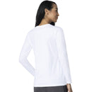 Women's Crew Neck Long Sleeve Pocket Tee. Live Chat for Bulk Discounts