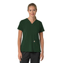Women's Flex Panel V-Neck Scrub Top. Live Chat for Bulk Discounts